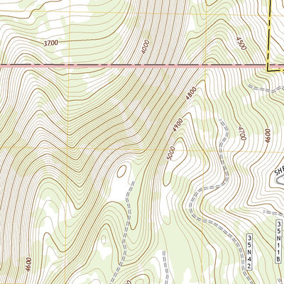 United States Geological Survey Coble Mountain, CA (2021, 24000-Scale) digital map