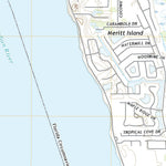 United States Geological Survey Cocoa, FL (2021, 24000-Scale) digital map
