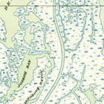 United States Geological Survey Cocodrie, LA (1945, 31680-Scale) digital map