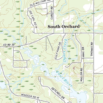 United States Geological Survey Coden, AL (2020, 24000-Scale) digital map