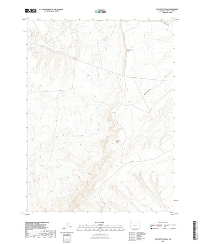 United States Geological Survey Coffeepot Spring, CO (2022, 24000-Scale) digital map