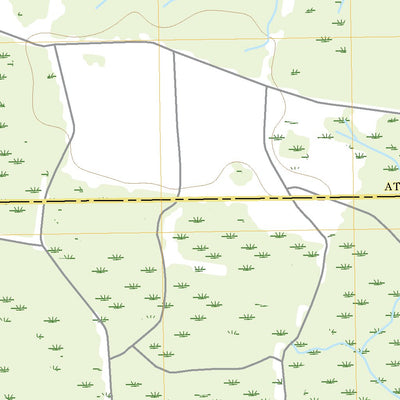 United States Geological Survey Cogdell, GA (2020, 24000-Scale) digital map