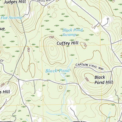 United States Geological Survey Cohasset, MA (2021, 24000-Scale) digital map