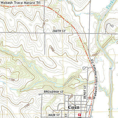 United States Geological Survey Coin, IA (2022, 24000-Scale) digital map