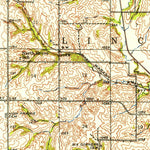 United States Geological Survey Coin, IA-MO (1940, 62500-Scale) digital map