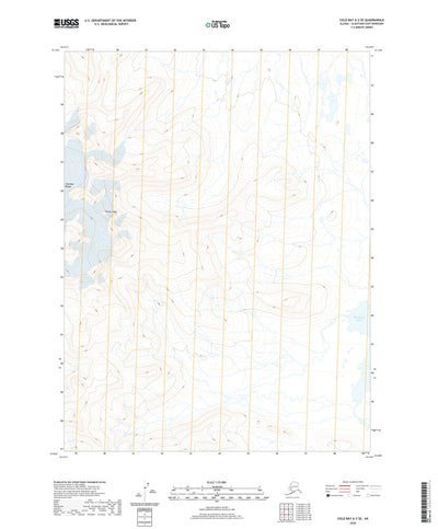 United States Geological Survey Cold Bay A-3 SE, AK (2020, 25000-Scale) digital map