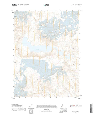 United States Geological Survey Cold Bay B-1 SE, AK (2020, 25000-Scale) digital map
