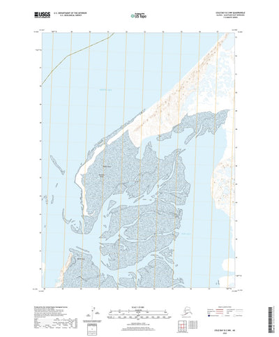 United States Geological Survey Cold Bay B-2 NW, AK (2020, 25000-Scale) digital map