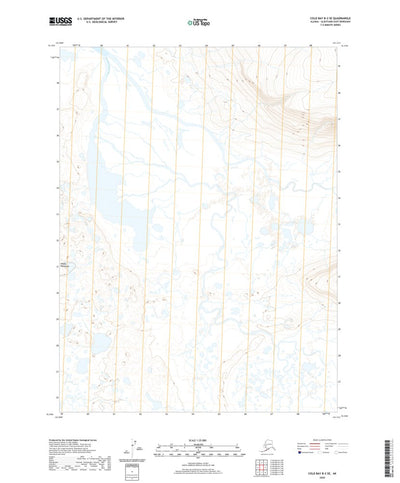 United States Geological Survey Cold Bay B-2 SE, AK (2020, 25000-Scale) digital map