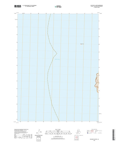 United States Geological Survey Cold Bay B-4 NW, AK (2020, 25000-Scale) digital map