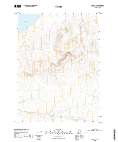 United States Geological Survey Cold Bay C-1 NE, AK (2020, 25000-Scale) digital map