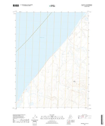 United States Geological Survey Cold Bay C-2 SE, AK (2020, 25000-Scale) digital map