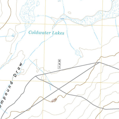 United States Geological Survey Coldwater West, TX (2022, 24000-Scale) digital map