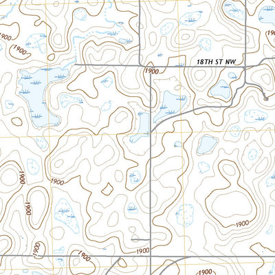 United States Geological Survey Coleharbor NW, ND (2020, 24000-Scale) digital map