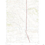 United States Geological Survey Coleman Butte, WY (2021, 24000-Scale) digital map