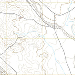 United States Geological Survey Coleman Butte, WY (2021, 24000-Scale) digital map