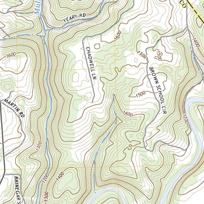 United States Geological Survey Coleman Gap, TN (2022, 24000-Scale) digital map