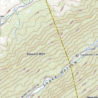 United States Geological Survey Coleman Gap, TN (2022, 24000-Scale) digital map