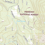 United States Geological Survey Coleman Point, OR (2020, 24000-Scale) digital map