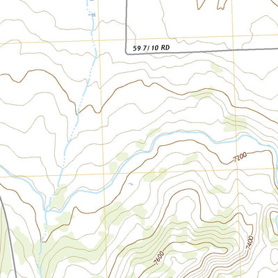 United States Geological Survey Collbran, CO (2022, 24000-Scale) digital map