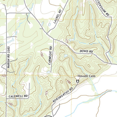 United States Geological Survey Collinston West, LA (2020, 24000-Scale) digital map