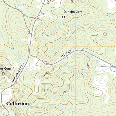 United States Geological Survey Collirene, AL (2020, 24000-Scale) digital map