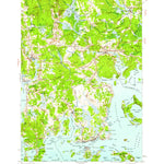 United States Geological Survey Columbia Falls, ME (1941, 62500-Scale) digital map