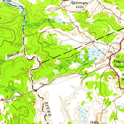 United States Geological Survey Columbia Falls, ME (1941, 62500-Scale) digital map