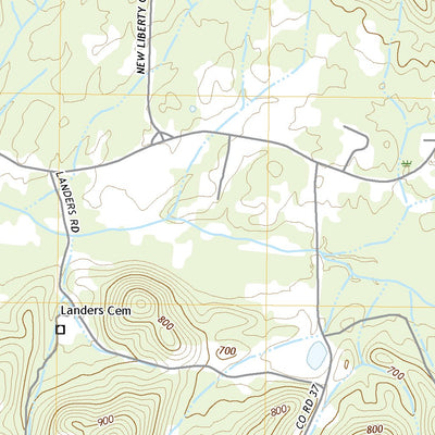 United States Geological Survey Colvin Gap, AL (2020, 24000-Scale) digital map