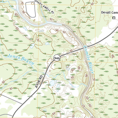 United States Geological Survey Comite, LA (2020, 24000-Scale) digital map
