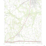United States Geological Survey Commerce South, TX (2022, 24000-Scale) digital map