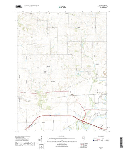 United States Geological Survey Como, IL (2021, 24000-Scale) digital map