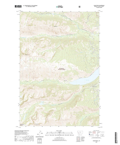 United States Geological Survey Como Peaks, MT (2020, 24000-Scale) digital map
