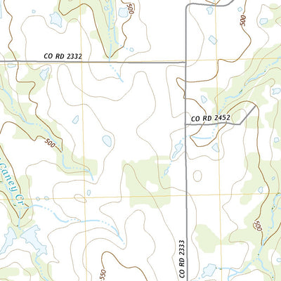 United States Geological Survey Como, TX (2022, 24000-Scale) digital map