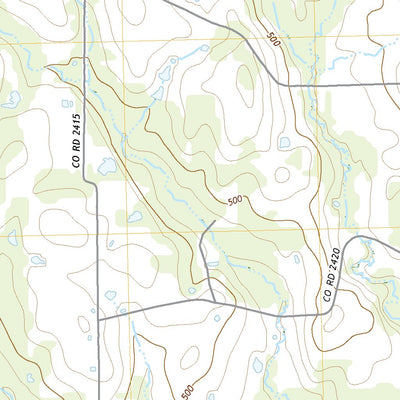 United States Geological Survey Como, TX (2022, 24000-Scale) digital map