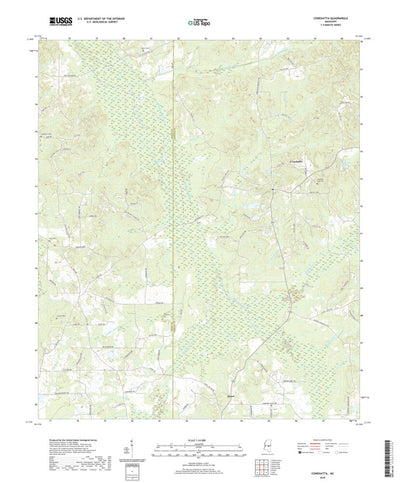 United States Geological Survey Conehatta, MS (2020, 24000-Scale) digital map