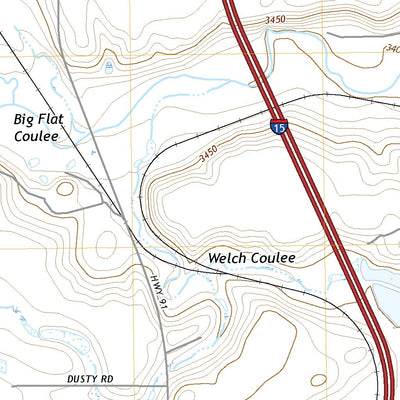 United States Geological Survey Conrad, MT (2020, 24000-Scale) digital map