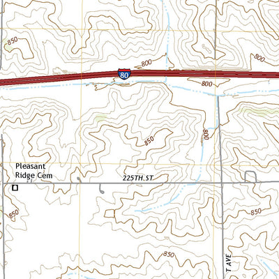 United States Geological Survey Conroy, IA (2022, 24000-Scale) digital map