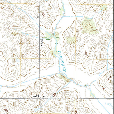 United States Geological Survey Conroy, IA (2022, 24000-Scale) digital map