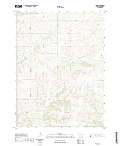United States Geological Survey Conway, IA (2022, 24000-Scale) digital map
