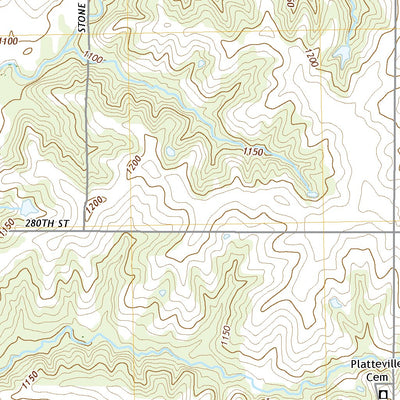 United States Geological Survey Conway, IA (2022, 24000-Scale) digital map