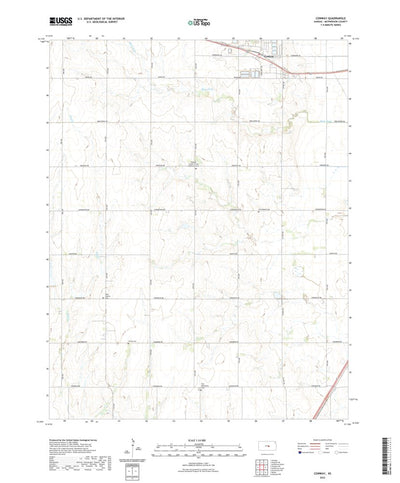 United States Geological Survey Conway, KS (2022, 24000-Scale) digital map