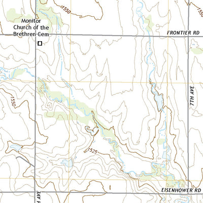 United States Geological Survey Conway, KS (2022, 24000-Scale) digital map