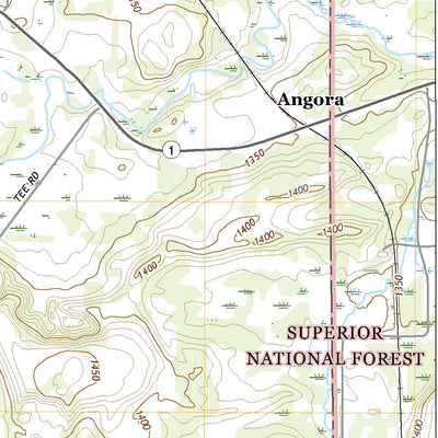 United States Geological Survey Cook, MN (2022, 24000-Scale) digital map