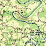United States Geological Survey Cookeville, TN (1944, 100000-Scale) digital map