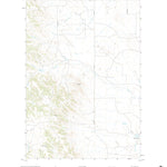 United States Geological Survey Coon Track Creek, WY (2021, 24000-Scale) digital map