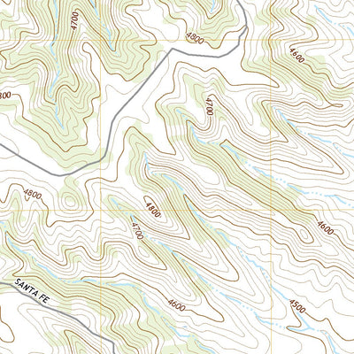 United States Geological Survey Coon Track Creek, WY (2021, 24000-Scale) digital map