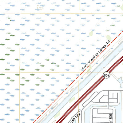 United States Geological Survey Cooper City NE, FL (2021, 24000-Scale) digital map