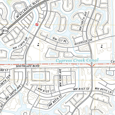 United States Geological Survey Cooper City NE, FL (2021, 24000-Scale) digital map