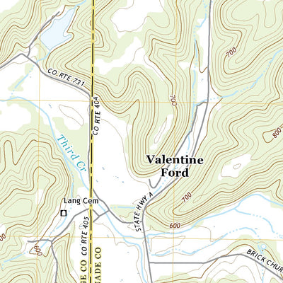 United States Geological Survey Cooper Hill, MO (2021, 24000-Scale) digital map